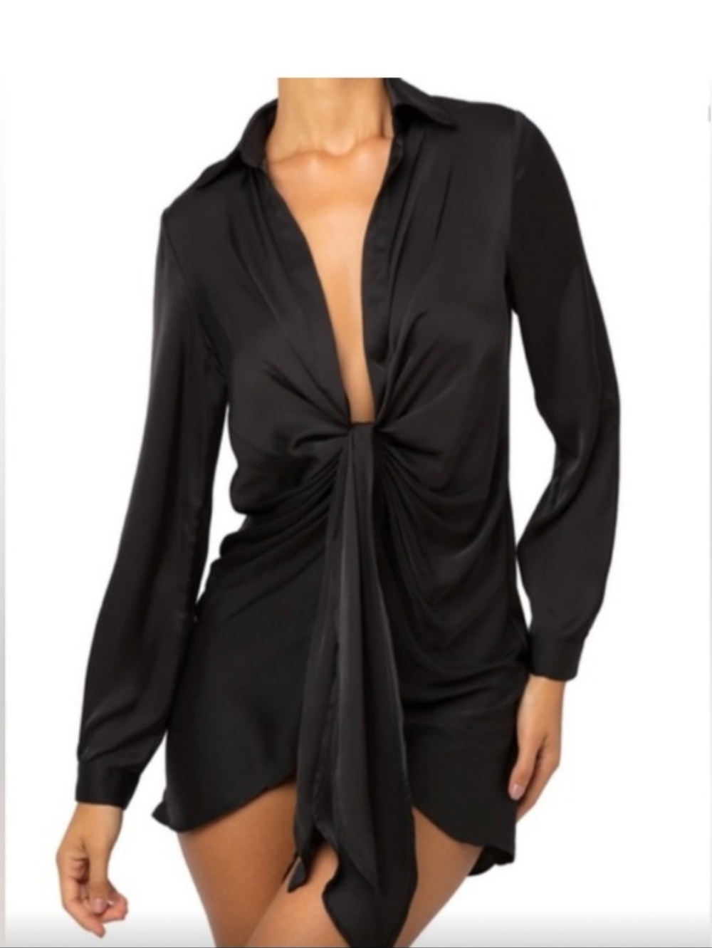 HEIRESS BEVERLY  HILLS SATIN DRESS